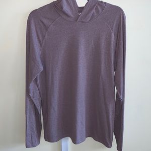 Algo Hooded Long Sleeve Tee